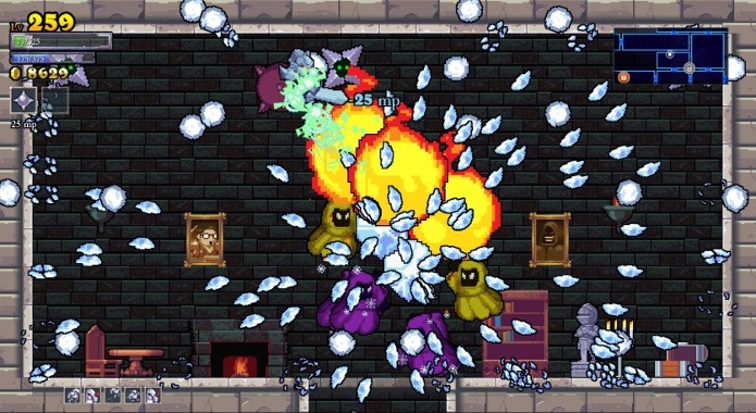 As situações podem sair do controle em Rogue Legacy (Foto: Divulgação)