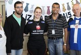 Vascaínos de Juiz de Fora organizam ato solidário no Dia da Mulher Vascaínos de Juiz de Fora organizam ato solidário no Dia da Mulher