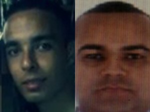 Inaldo Pereira Leão e Marcos Santana foram mortos e tiroteio no domingo (6) no - montagem_soldados