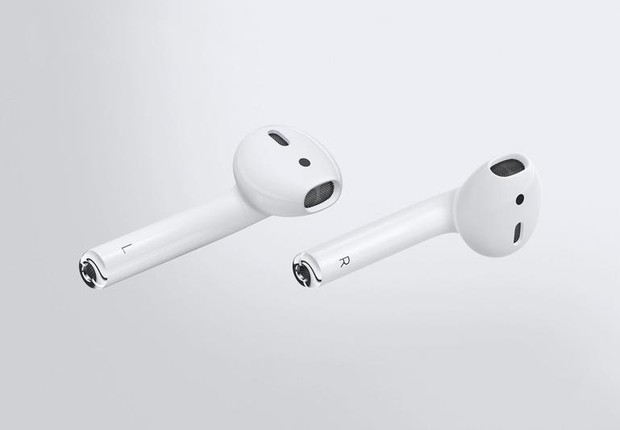 Airpods, os fones de ouvido sem fio para o iPhone 7: fãs da Apple não gostaram da invencionice (Foto: Reprodução/Facebook)