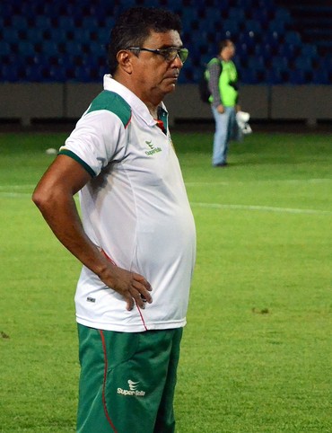 Flávio Araújo - técnico Sampaio (Foto: Paulo de Tarso Jr./Imirante)