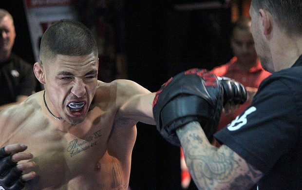 Diego Sanchez treino UFC 166 (Foto: Evelyn Rodrigues)
