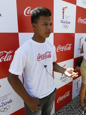 Gustavo dos Santos será um dos condutores da Tocha Olímpica no Brasil (Foto: Divulgação)