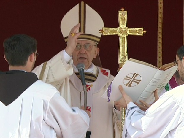 Papa Francisco (Foto: Reprodução Globo News)
