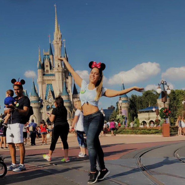 Mulher Melão na Disney  (Foto: Reprodução/Instagram)