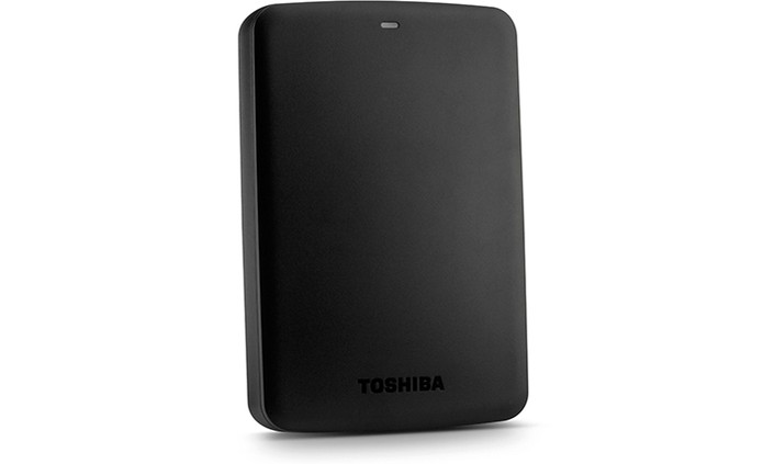 HD externo da Toshiba vem com 5400 rpm e USB 3.0 (Foto: Divulgação/Toshiba)