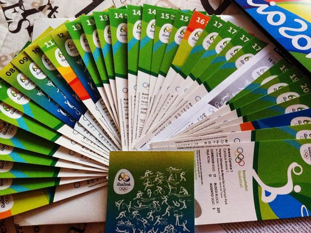 Thiago comprou 42 ingressos para a Olimpíada no Rio de Janeiro (Foto: Thiago Moraes/ Arquivo pessoal)