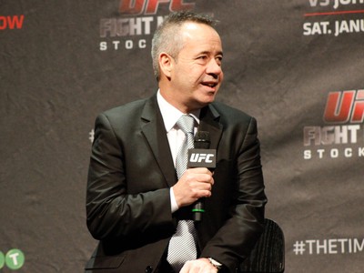 David Allan, vice-presidente do UFC na Europa (Foto: Adriano Albuquerque)