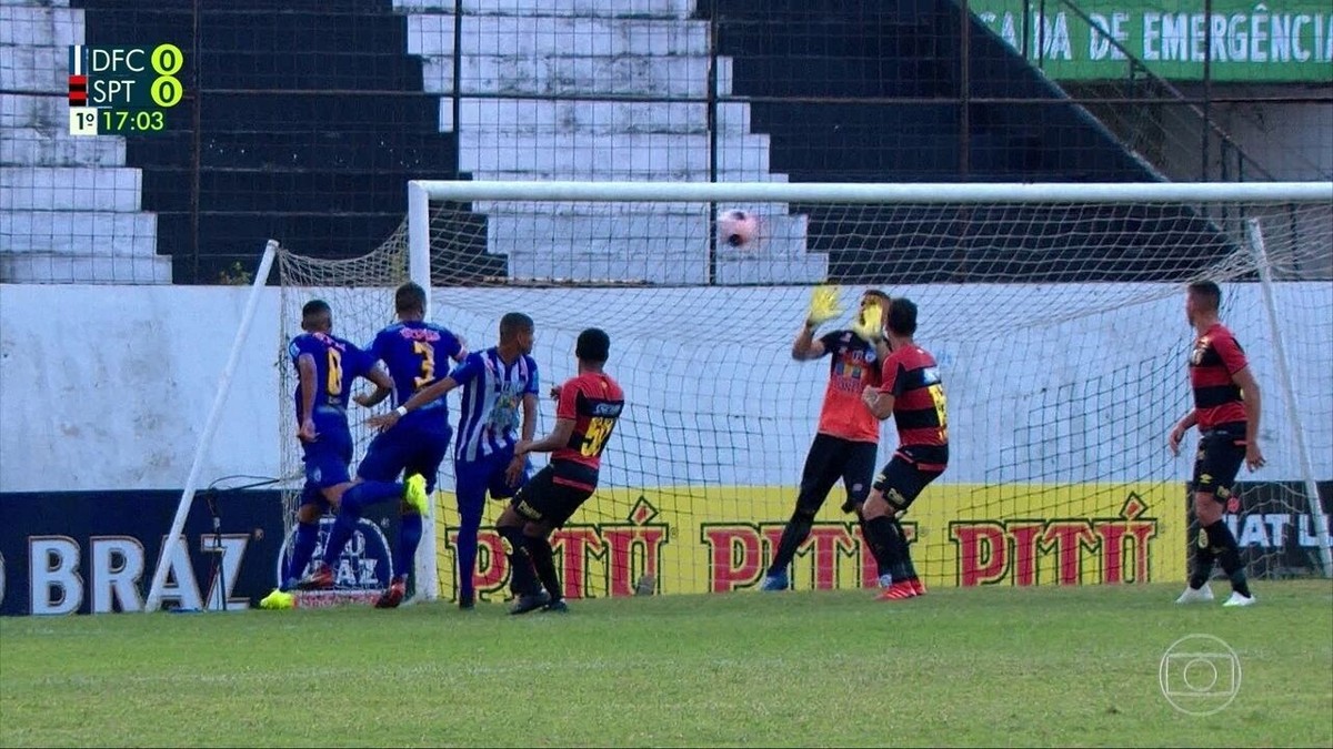 Veja os melhores momentos do empate entre Decisão e Sport pelo