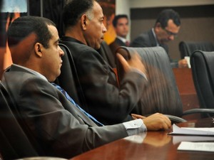 Wilson Kero Kero (PRP) se envolveu em briga com Clovito Hugueney (PTB). (Foto: Renê Dióz/G1)