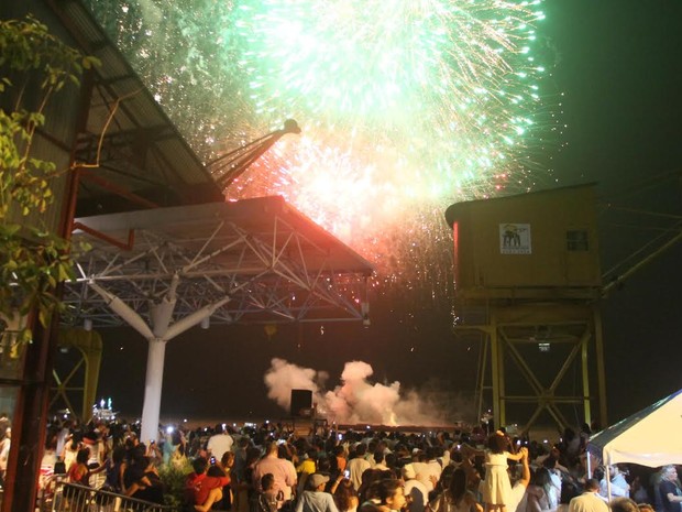 Belém comemora virada de ano com festa na orla  (Foto: Everaldo Nascimento/ Estação das Docas)
