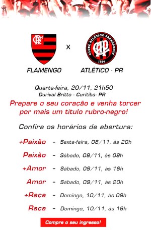Quantos ingressos já foram vendidos para Flamengo e Atlético Mineiro no Maracanã?