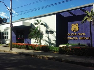 Delegacia Geral da Polícia Civil do Piauí em Teresina (Foto: Fernando Brito/G1)