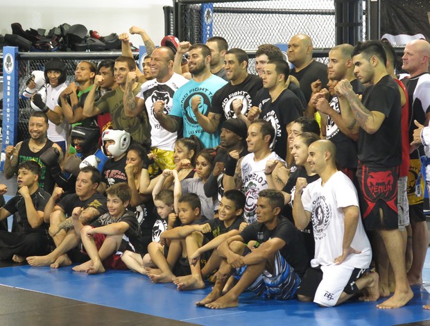 MMA - Academia Wanderlei Silva (Foto: Marcelo Russio)