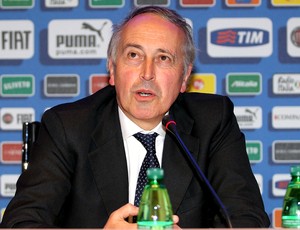 Giancarlo Abete presidente federação italiana (Foto: Getty Images)