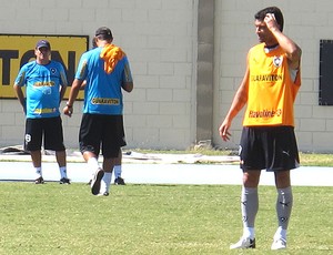 Renato no treino do Botafogo (Foto: Thales Soares / Globoesporte.com)