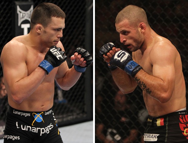 UFC Jake Ellenberger x Tarec Saffiedine (Foto: Montagem sobre foto da Getty Images)