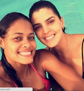 Adenizia E Mari Paraiba Curtem Tarde De Folga E Vao A Praia Em Cartagena Volei Globoesporte Com