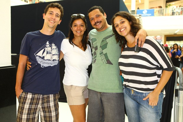 Marcio Lima, Luana Vilela, Arthur Lima, Luisa Miranda (Foto: Iwi Onodera / EGO)