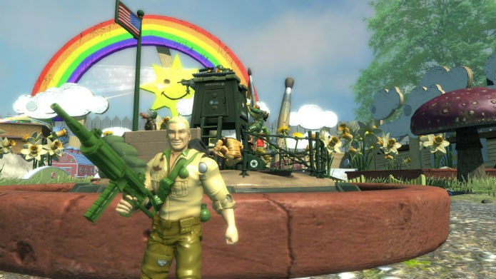 Os brinquedos vão para o combate em Toy Soldiers: War Chest (Foto: Divulgação/Ubisoft)