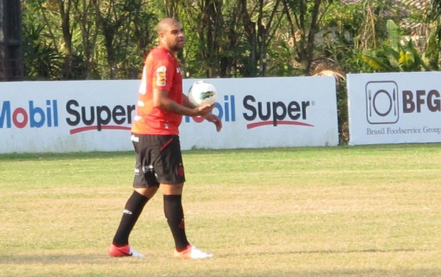 Adriano, Flamengo (Foto: Richard Souza / Globoesporte.com)