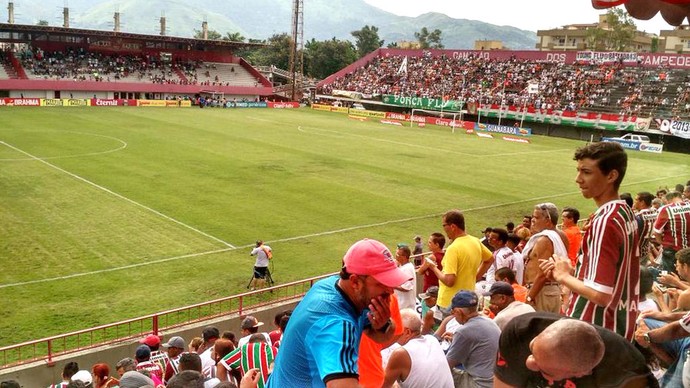 Nova Iguaçu X Fluminense - Edson Passos (Foto: Fred Huber)