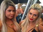 Veridiana Freitas registra encontro com a ex-BBB Cacau Colucci