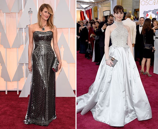 Laura Dern e Felicity Jones (Foto: Getty Images)