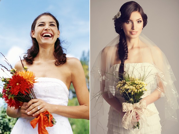 Flores de tamanhos e cores variados também são opção para a noiva que quer inovar (Foto: Para Sempre)