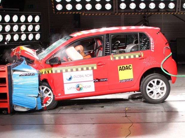 Up! teste de segurança Latin NCap (Foto: Divulgação/Latin NCap)