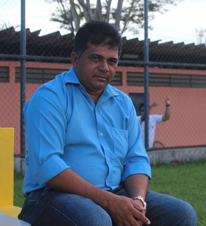 Batista Filho, presidente do Parnahyba (Foto: Abdias Bideh/GloboEsporte.com)