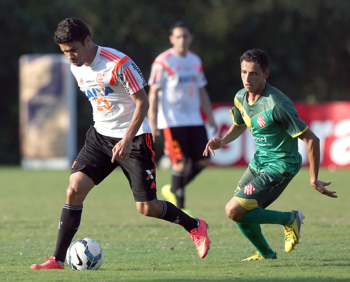 Eduardo da Silva, treino Flamengo (Foto: Mário Farache / Mowa Press)