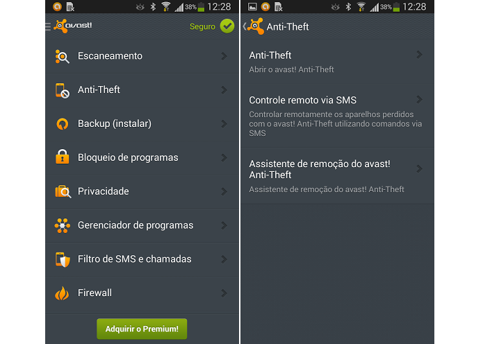Recurso é instalado dentro do app do avast (Foto: Thiago Barros/Reprodução)