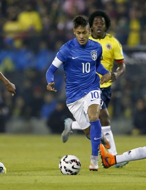 Murillo Neymar Brasil Colômbia (Foto: EFE)