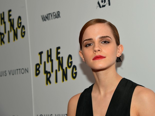Emma Watson em première de filme em Nova York, nos Estados Unidos (Foto: Mike Coppola/ Getty Images/ AFP)
