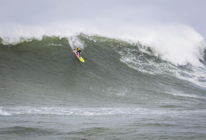 Makua Rothman campeão di Big Wave World Tour circuito de ondas grandes (Foto:  WSL / Damien Poullenot)