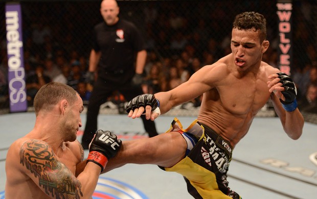Frankie Edgar x Charles Oliveira UFC 162 (Foto: Getty Images)
