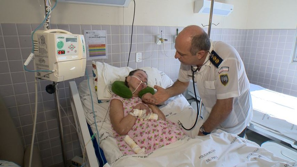 'Clarinha' continua sem identificação após 17 anos internada em Hospital de Vitória (Foto: Reprodução/ TV Gazeta)