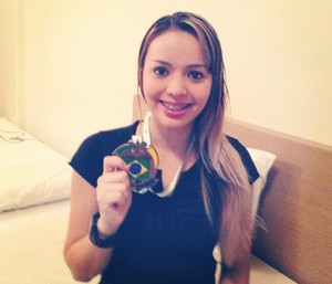 Bronze na Copa do Brasil, atleta amapaense lidera ranking da CBTkd (Foto: Lohanne Tavares/Arquivo Pessoal)