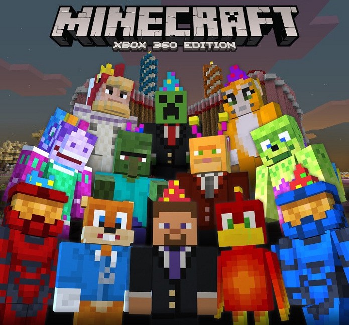 Minecraft 360: Aniversário de dois anos traz DLC de graça com novas skins (Foto: Divulgação)