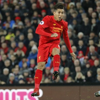 Roberto Firmino, Liverpool x Stoke City (Foto: Reuters / Carl Recine)