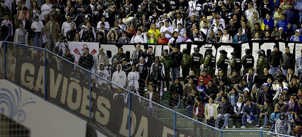 torcida do Corinthians no jogo com o San José na Bolívia (Foto: Daniel Augusto Jr. / Ag. Corinthians)