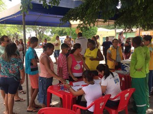 Procura cresceu após casos de febre amarela em macacos (Foto: Renata Maia/ TV Subaé)