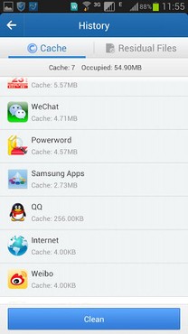 screenshot de Clean Master