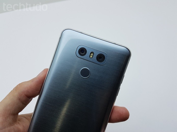 LG G6 chega com câmera dupla de 13 megapixels (Foto: Thassius Veloso/TechTudo) (Foto: LG G6 chega com câmera dupla de 13 megapixels (Foto: Thassius Veloso/TechTudo)) LG G6 chega com câmera dupla de 13 megapixels (Foto: Thassius Veloso/TechTudo) (Foto: LG G6 chega com câmera dupla de 13 megapixels (Foto: Thassius Veloso/TechTudo))