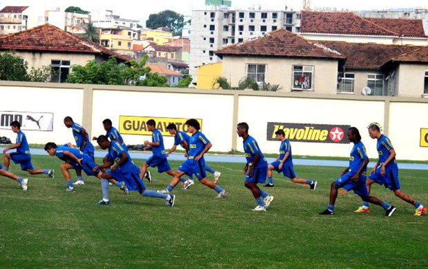 Elenco Botafogo treino (Foto: André Gustavo /globoesporte.com) Elenco Botafogo treino (Foto: André Gustavo /globoesporte.com)