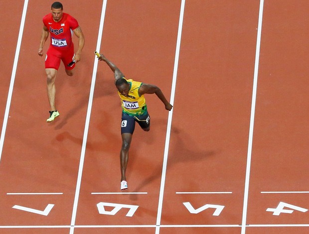 Bolt, 4x100m (Foto: Agência Reuters)