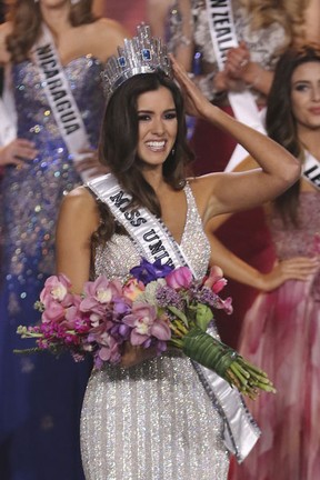 Colombiana Paulina Vega é eleita Miss Universo 2014 em Miami, nos Estados Unidos (Foto: Alexander Tamargo/ Getty Images/ AFP)