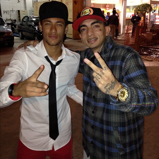 Neymar e Mc Guime, foto; Instagram (Foto: Reprodução  / Instagram)