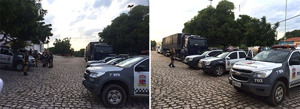 Ao todo, participam da moperação 120 policiais.  (Foto: Divulgação/PM)